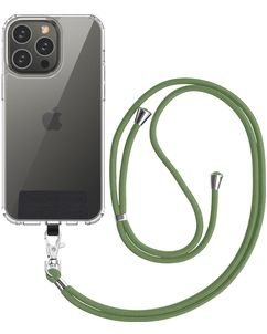 Mobigear Lanyard Universeel Telefoonkoord Verstelbaar - Groen