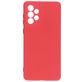Mobiparts Samsung Galaxy A73 Siliconen Hoesje Backcover - Scarlet Red