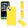 Mobigear Lanyard iPhone 14 Plus Siliconen Hoesje met koord - Geel