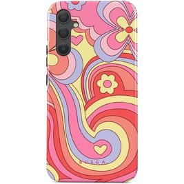 Burga Tough Samsung Galaxy A34 Hoesje Hardcase Backcover Shockproof - Roller Disco