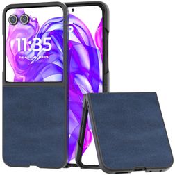 Mobigear Excellent Motorola Razr 50 Ultra Hoesje Hardcase Backcover - Blauw