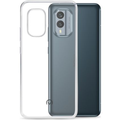 Mobilize Gelly Doorzichtig Nokia X30 Hoesje Flexibel TPU Backcover - Transparant