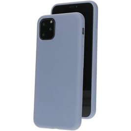 Mobiparts iPhone 11 Pro Siliconen Hoesje Backcover - Royal Grey Mobiparts iPhone 11 Pro Siliconen Hoesje Backcover - Royal Grey