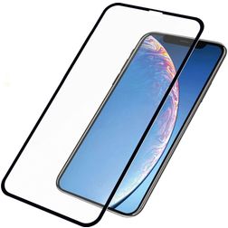 PanzerGlass Edge to Edge iPhone XS Max Glazen Screenprotector - Case Friendly - Zwart