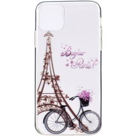 Mobigear Design iPhone 12 Pro Max Hoesje Flexibel TPU Backcover - Eiffeltoren