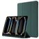 Mobigear Tri-Fold Gel iPad Pro 13 Inch (2024) Hoes TPU,Kunstleer Bookcase + Stylus Houder - Groen