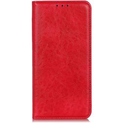 Mobigear Classic Elegance Samsung Galaxy A32 5G Hoesje Bookcase Portemonnee - Rood