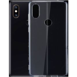 Mobigear Ultra Thin Doorzichtig Xiaomi Mi Mix 2s Hoesje Flexibel TPU Extra Dun Backcover - Transparant