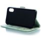 Mobigear Marble iPhone XS Max Hoesje Bookcase Portemonnee - Groen