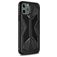 Mobigear Armor iPhone 12 Pro Max Hoesje Flexibel TPU Backcover Shockproof - Zwart