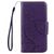 Mobigear Flowers Samsung Galaxy A5 (2017) Hoesje Bookcase Portemonnee - Paars