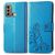 Mobigear Clover POCO X3 GT Hoesje Bookcase Portemonnee - Blauw
