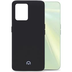 Mobilize Rubber Gelly Realme C35 Hoesje Flexibel TPU Backcover - Matt Black