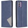 Mobigear Rhombus Slim Nokia G42 Hoesje Bookcase - Blauw