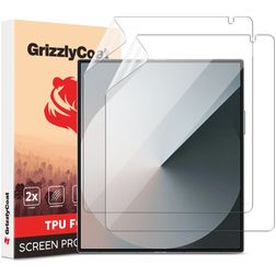GrizzlyCoat Samsung Galaxy Z Fold 6 Hydrogel TPU Screenprotector - Case Friendly (2-Pack)