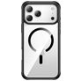 Valenta Full Cover Doorzichtig iPhone 17 Pro Max MagSafe Hoesje Gehard Glas Backcover Shockproof - Transparant