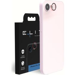 Elite iPhone 16e Glazen Camera Lens Protector - Case Friendly - Roze