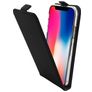 Mobiparts Premium iPhone XS Hoesje Flipcase - Zwart