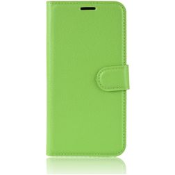 Mobigear Classic Huawei P40 Hoesje Bookcase Portemonnee - Groen