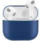 Mobigear Colors Apple AirPods 3 Hoesje Flexibel Siliconen - Donkerblauw