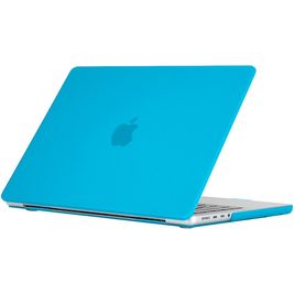 Mobigear Matte MacBook Pro 14 Inch (2021-2025) Hoes Hardshell Laptopcover MacBook Case - Blauw - Model A2442 / A2779 / A2918 / A2992 / A3401 / A3112 / A3434
