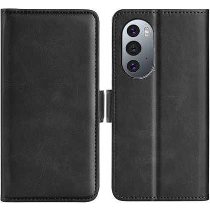 Mobigear Slim Magnet Motorola Edge X30 Hoesje Bookcase Portemonnee - Zwart
