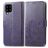 Mobigear Clover Samsung Galaxy A22 5G Hoesje Bookcase Portemonnee - Paars