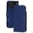 Mobiparts Wallet iPhone 17 Pro Max MagSafe Hoesje Echt Leer Bookcase Portemonnee - Blauw