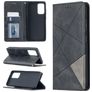 Mobigear Rhombus Slim Samsung Galaxy A52 Hoesje Bookcase - Zwart