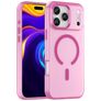 Mobigear Shockproof iPhone 17 Pro Max MagSafe Hoesje Hardcase Backcover - Roze