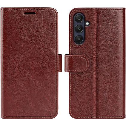 Mobigear Classic Samsung Galaxy A26 Hoesje Bookcase Portemonnee - Bruin
