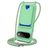 Mobigear Lanyard Card Google Pixel 11 Pro XL Siliconen Hoesje met koord en Pasjeshouder - Groen
