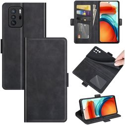 Mobigear Slim Magnet POCO X3 GT Hoesje Bookcase Portemonnee - Zwart