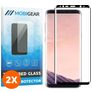 Mobigear Premium Samsung Galaxy S8 Plus Glazen Screenprotector - Case Friendly - Zwart (2-Pack)