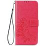 Mobigear Clover Samsung Galaxy S20 FE Hoesje Bookcase Portemonnee - Magenta