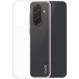 CARE by PanzerGlass Flagship Doorzichtig Samsung Galaxy A36 Hoesje Hardcase Backcover - Transparant