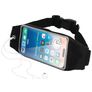 Mobiparts Comfort Fit Belt Telefoonhouder Hardlopen iPhone 17 Pro Max Sport Hoesje Neopreen Heuptas - Zwart