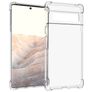 Mobigear Cushion Doorzichtig Google Pixel 6 Pro Hoesje Flexibel TPU Backcover Shockproof - Transparant