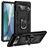 Mobigear Armor Ring Google Pixel 7 Pro Hoesje Hardcase Backcover Shockproof met Ringhouder - Zwart