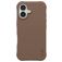 CARE by PanzerGlass Fashionable iPhone 17 Siliconen MagSafe Hoesje Backcover - Espresso