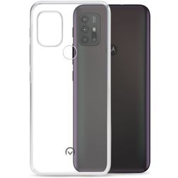 Mobilize Gelly Doorzichtig Motorola Moto G10 Hoesje Flexibel TPU Backcover - Transparant