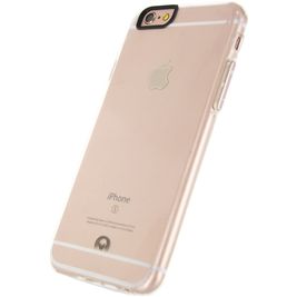 Mobilize Gelly iPhone 6 Hoesje Flexibel TPU Backcover - Transparant / Roségoud