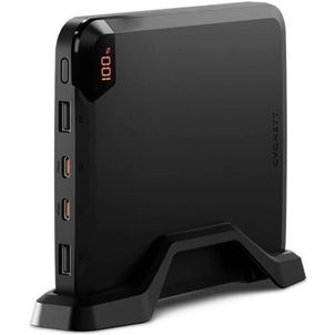 Cygnett VertPWR 4 USB Powerbank 25.000 mAh Power Delivery 100W - Zwart