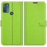 Mobigear Classic Motorola Moto G50 Hoesje Bookcase Portemonnee - Groen