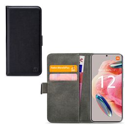 Mobilize Classic Gelly Wallet Xiaomi Redmi Note 12 Hoesje Bookcase Portemonnee - Zwart