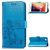 Mobigear Clover iPhone 7 Hoesje Bookcase Portemonnee - Blauw