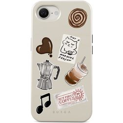 Burga Tough iPhone 16e MagSafe Hoesje Hardcase Backcover Shockproof - Oat Milk Please