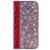 Mobigear Croco Glitter Motorola One Power Hoesje Bookcase Portemonnee - Rood