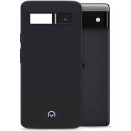 Mobilize Rubber Gelly Google Pixel 6 Hoesje Flexibel TPU Backcover - Matt Black