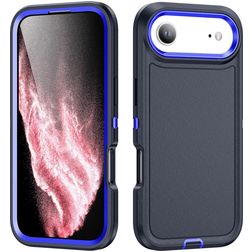 Mobigear Rugged iPhone Air Hoesje Hardcase Backcover Shockproof - Donkerblauw
